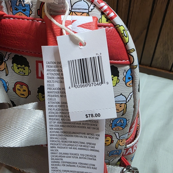 Marvel Loungefly Mini Backpack - Picture 3 of 4